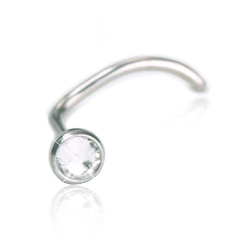 BLOMDAHL Titanium Bezel 3 mm, Crystal (Nose)
