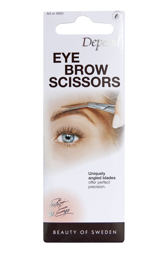 DEPEND EYEBROW SCISSORS – PRECISION TRIMMING FOR PERFECTLY SHAPED BROWS