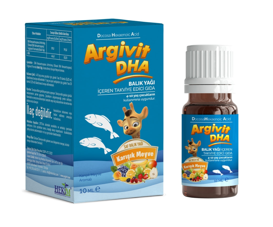 Argivit DHA Drops 10 Ml