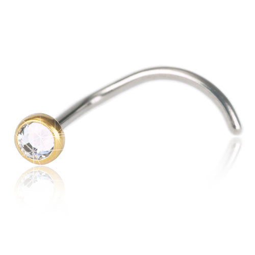 BLOMDAHL Titanium Bezel 3 mm, Crystal (Nose)