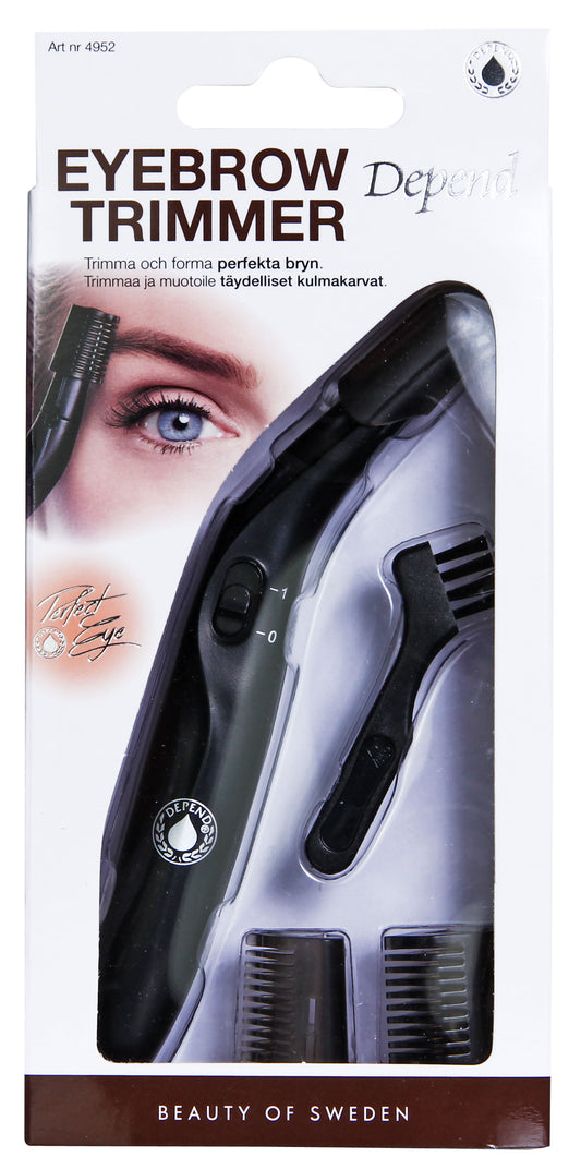 DEPEND EYEBROW TRIMMER – PRECISE BROW GROOMING MADE EASY