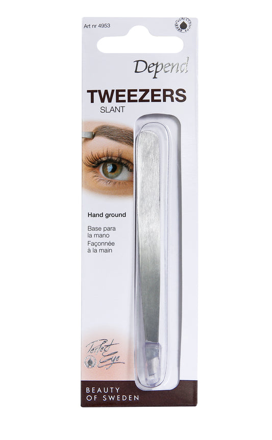 DEPEND SLANTED TWEEZERS – PRECISION BROW SHAPING