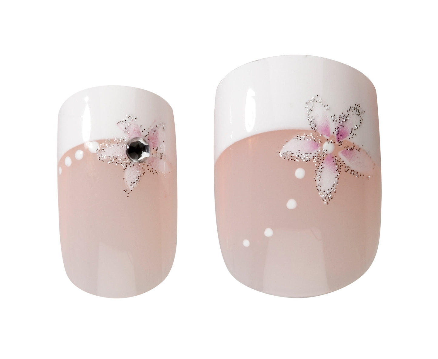 Depend Glamour Look Square Artificial Nails 24