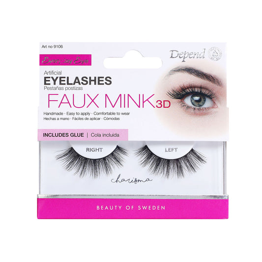 DEPEND FAUX MINK 3D ARTIFICIAL EYELASHES – CHARISMA
