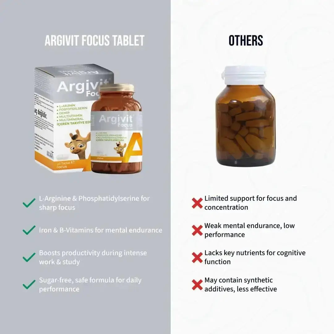 Argivit Focus Tablets 30 Tablets