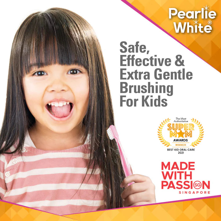 Pearlie White Kids’ Toothbrush – 2 Years and Up