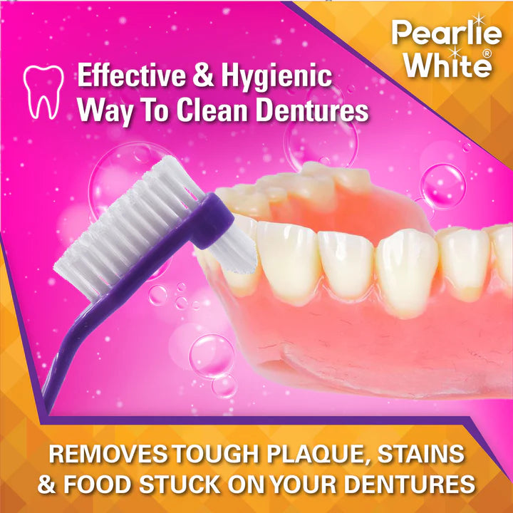 Pearlie White BrushCare Denture Brush