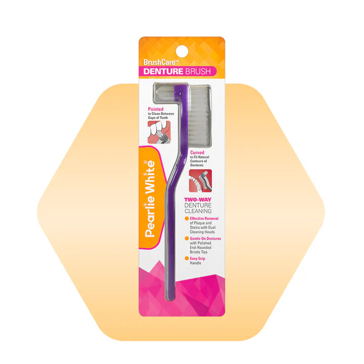 Pearlie White BrushCare Denture Brush